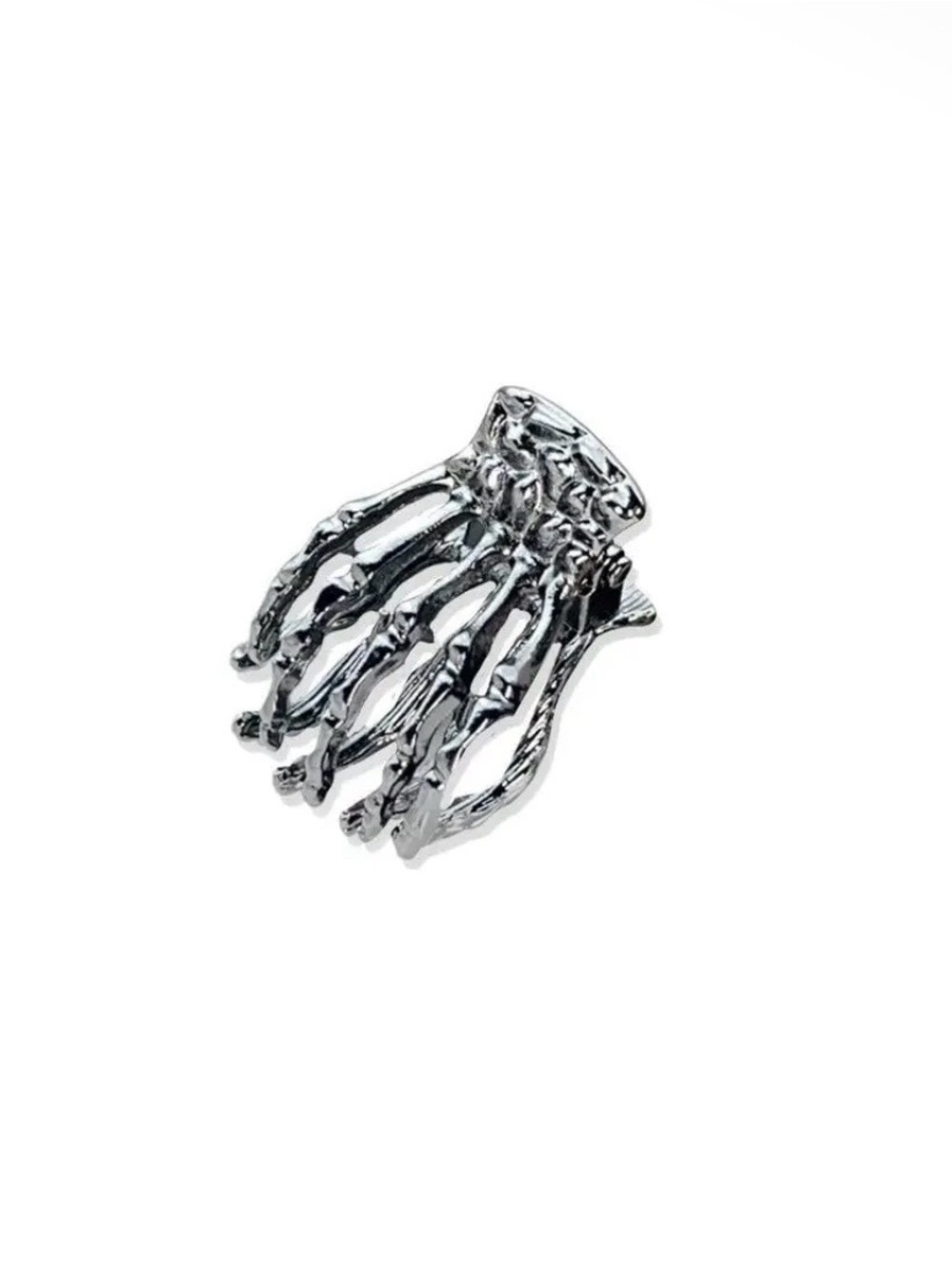 Mini Skeleton 💀 Hand Metal Hair clips-set of 2 - Picture 3 of 4